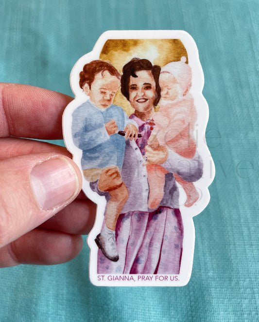 Saint Gianna Beretta Molla  |  Sticker