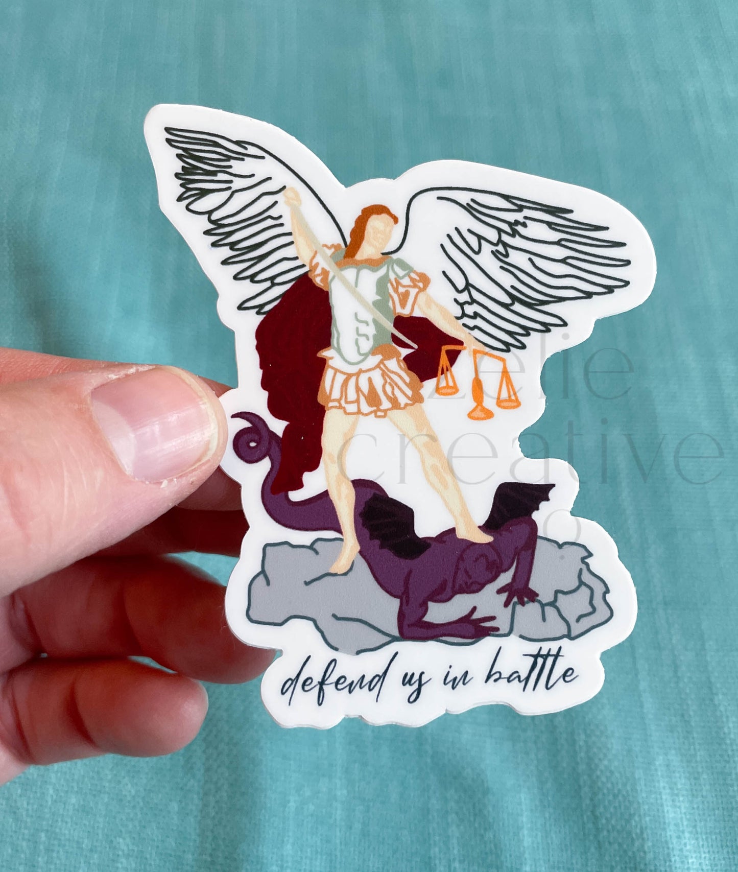 Saint Michael the Archangel  |  Sticker