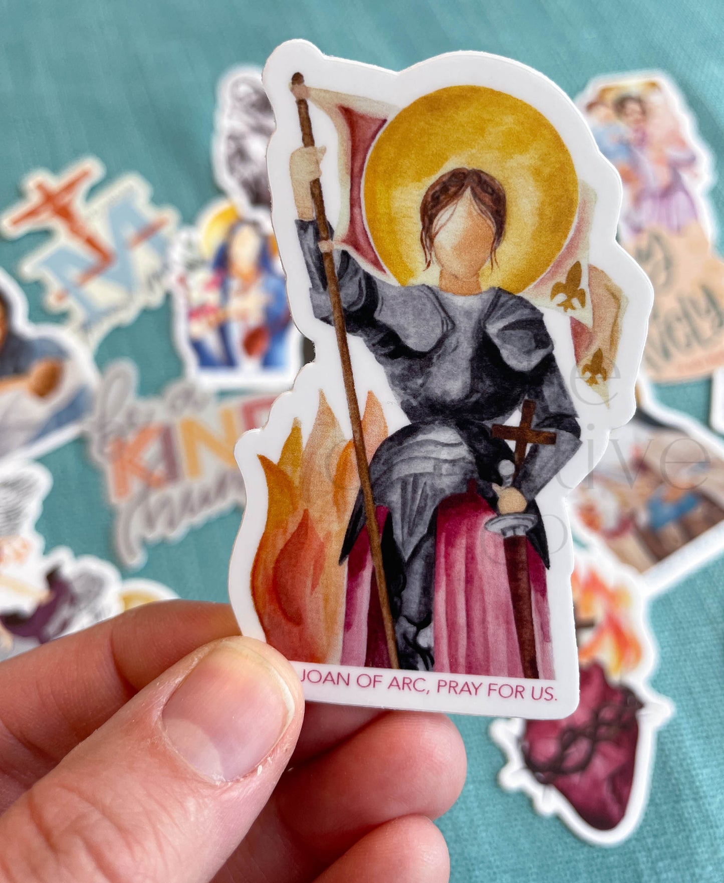 Saint Joan of Arc  |  Sticker