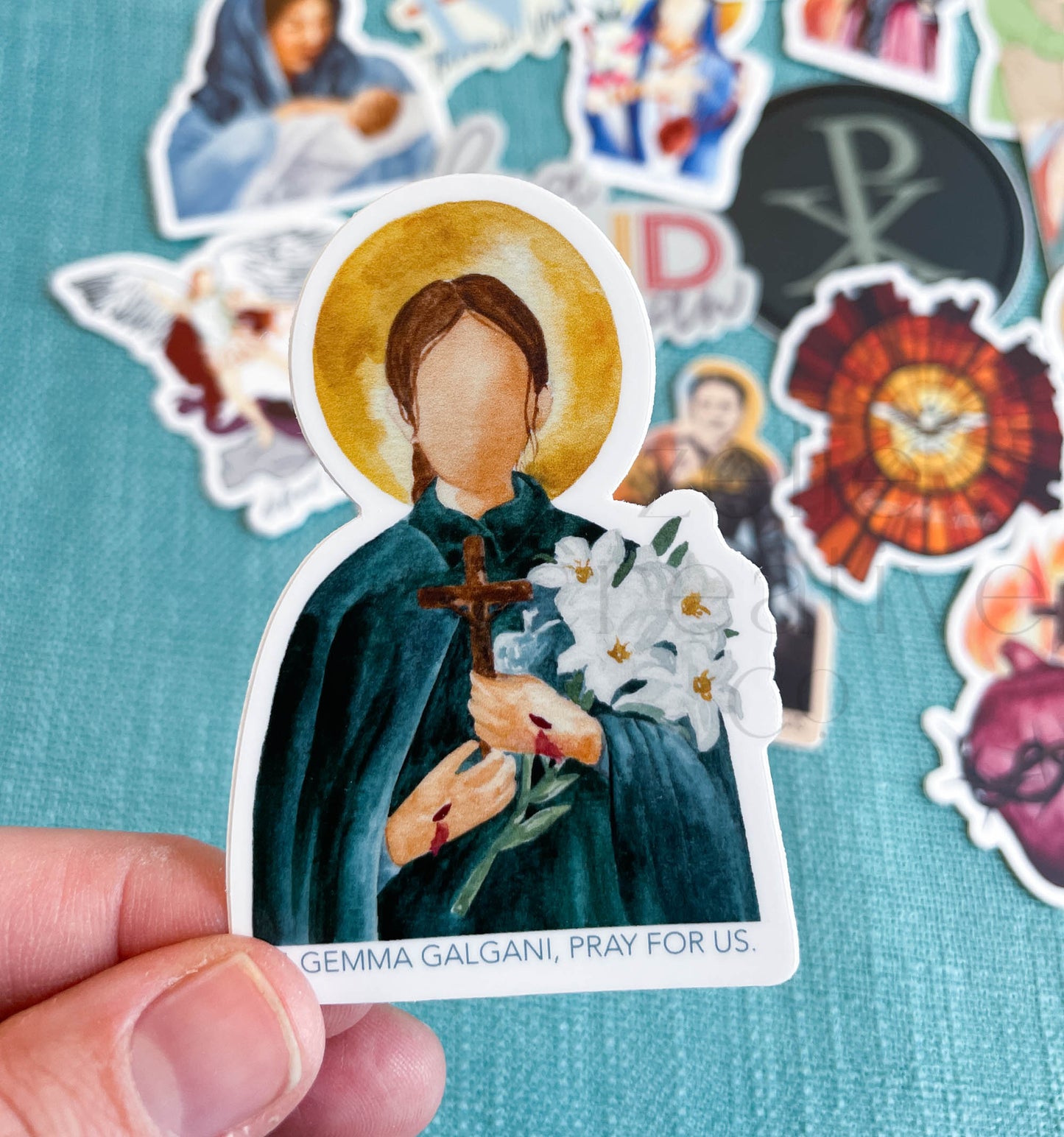 Saint Gemma Galgani  |  Sticker