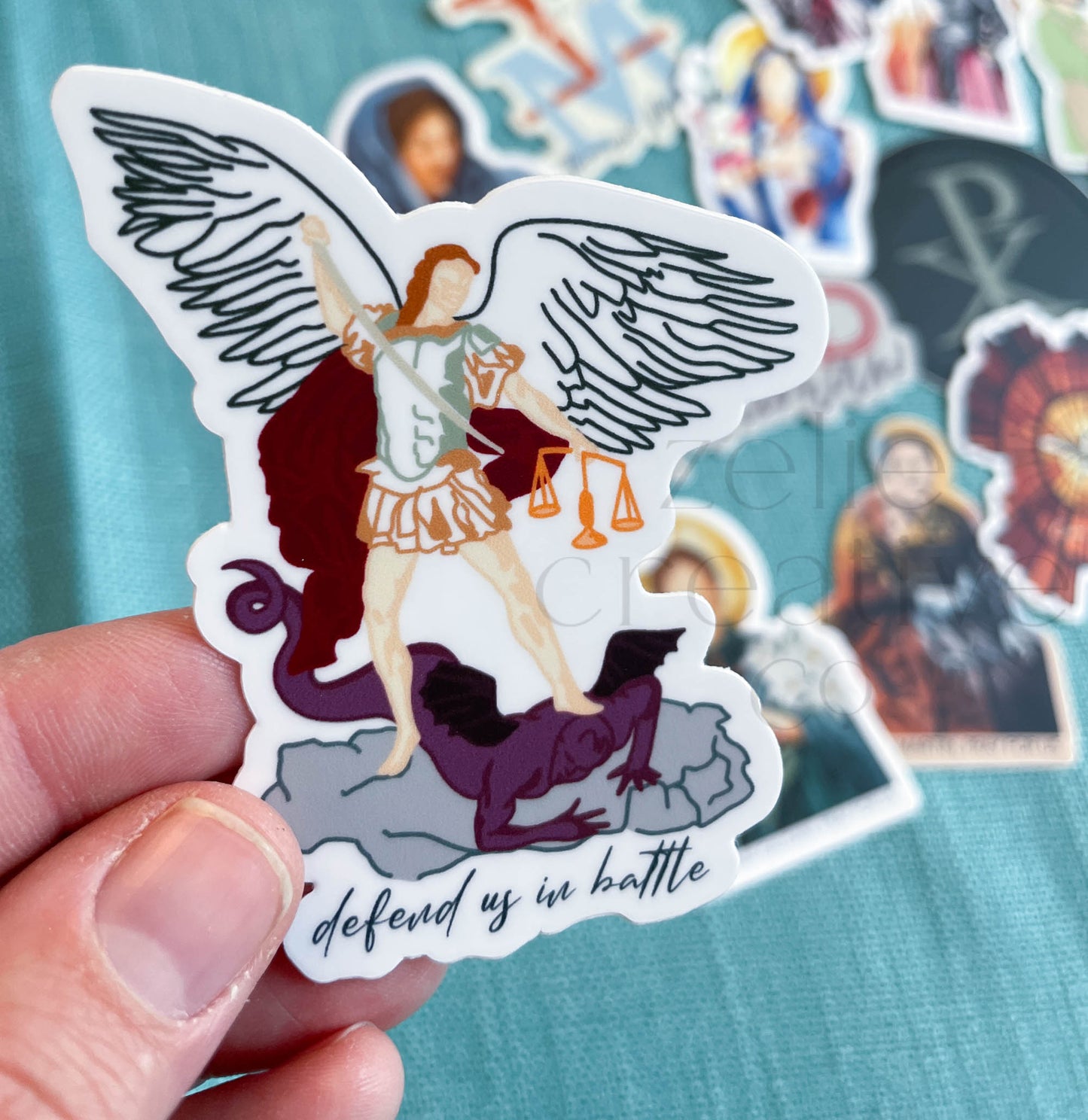 Saint Michael the Archangel  |  Sticker