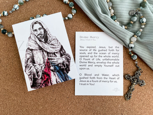 Divine Mercy | Prayer Card