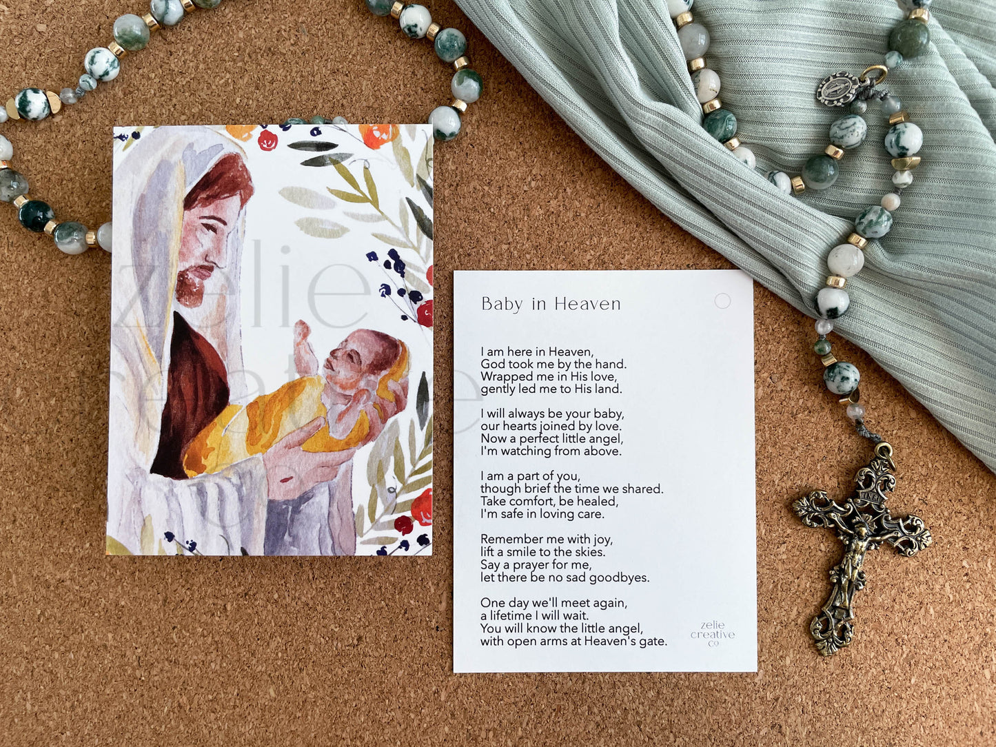 Baby in Heaven | Prayer Card