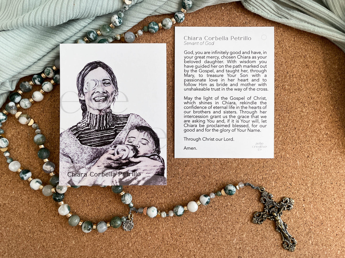 Servant of God Chiara Corbella Petrillo | Prayer Card