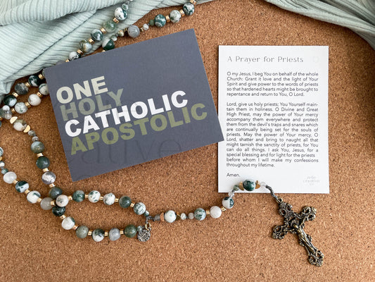 The Four Marks of the Church | Prayer Card