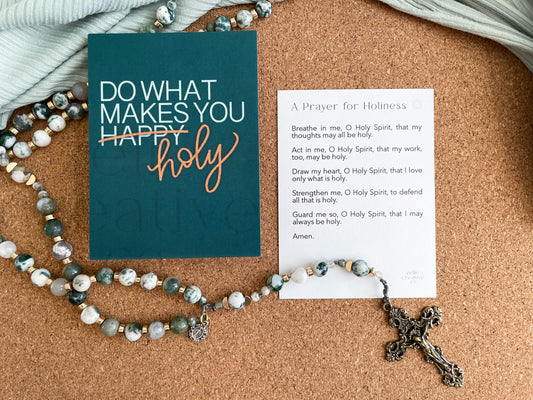 A Prayer for Holiness | Prayer Card
