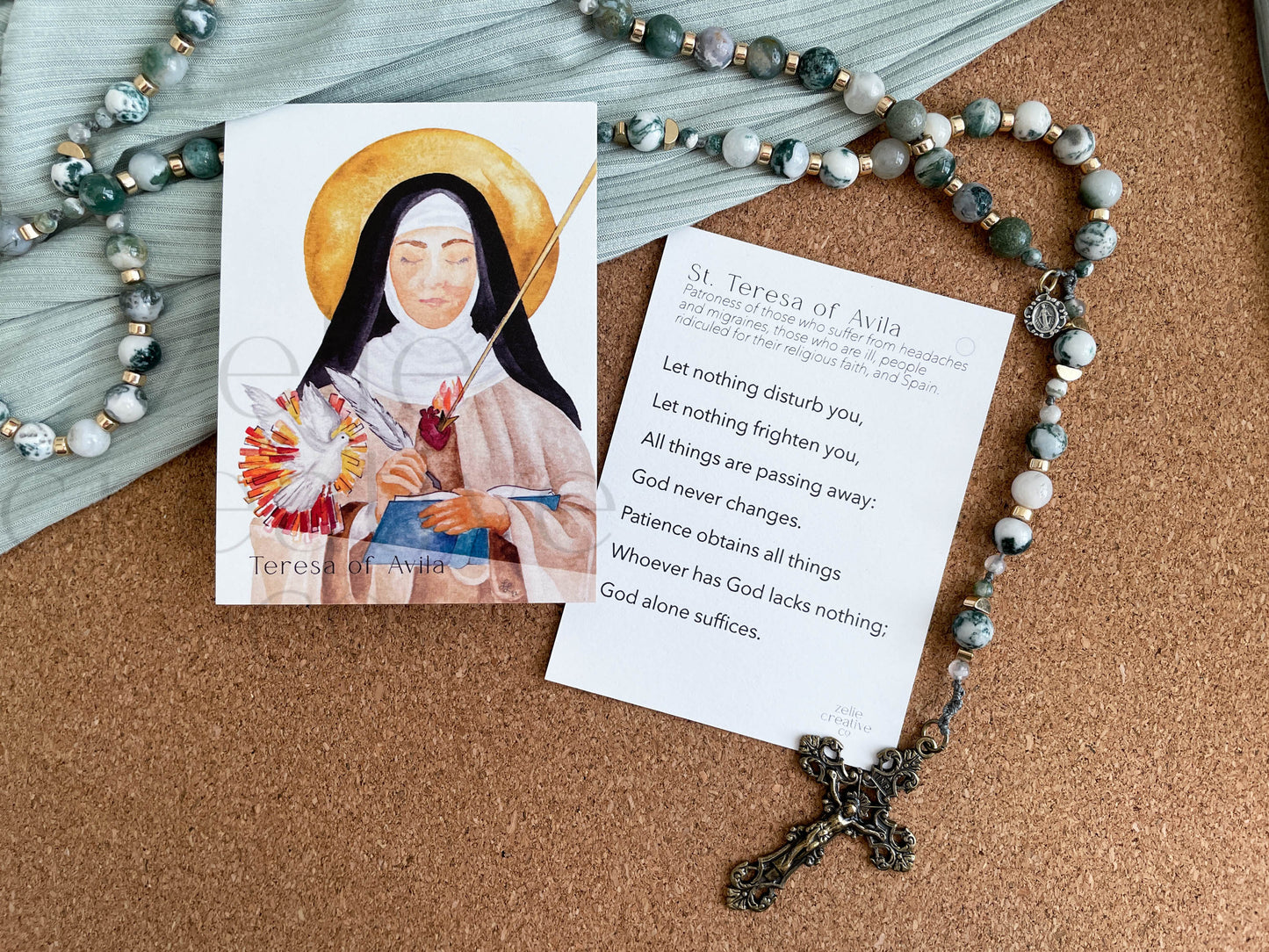 St. Teresa of Avila | Prayer Card