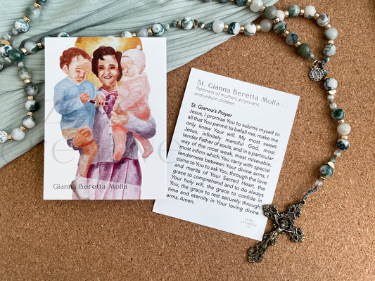 St. Gianna | Prayer Card