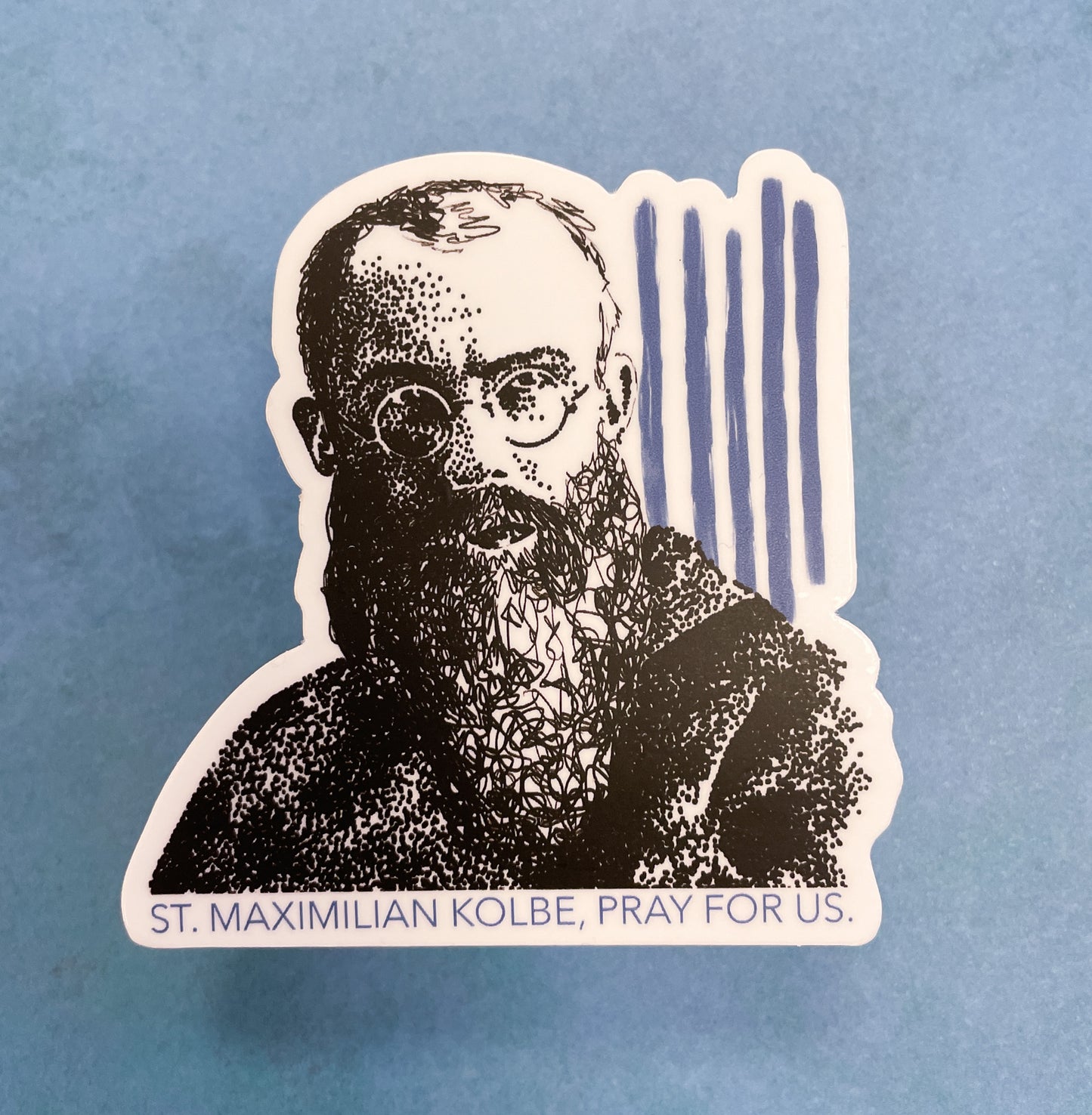 Saint Maximilian Kolbe  |  Sticker
