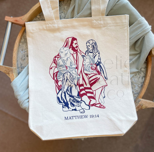 Let the Children Come to Me | Canvas Tote Bag